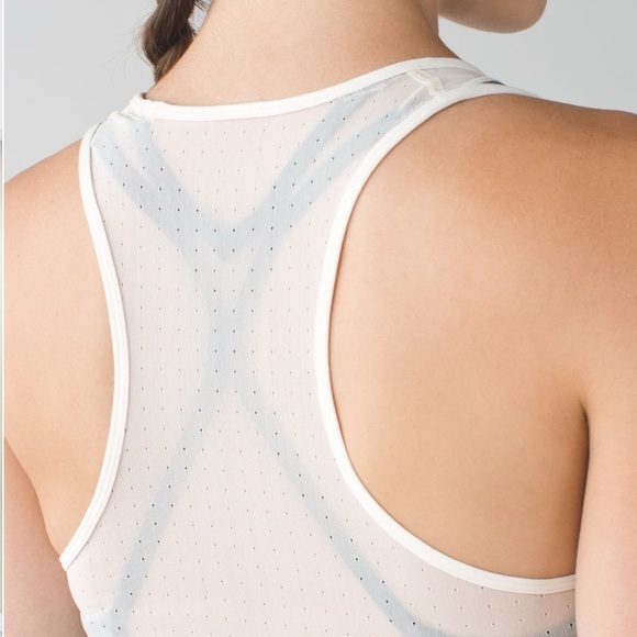 LULULEMON Lululemon Dance To Yoga Tank Pretty Plume Angel Wing Black / Black 4 - Picture 4 of 9